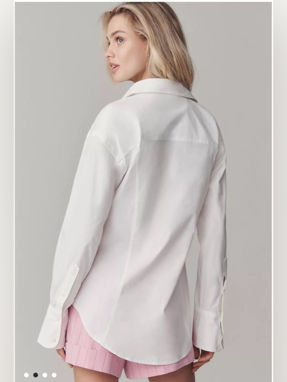 Maeve Monogram Buttondown Shirt - Picture 2 of 9
